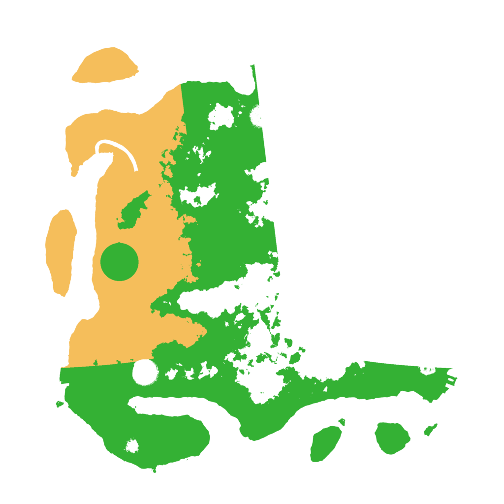 Biome Rust Map: Procedural Map, Size: 3500, Seed: 703359391