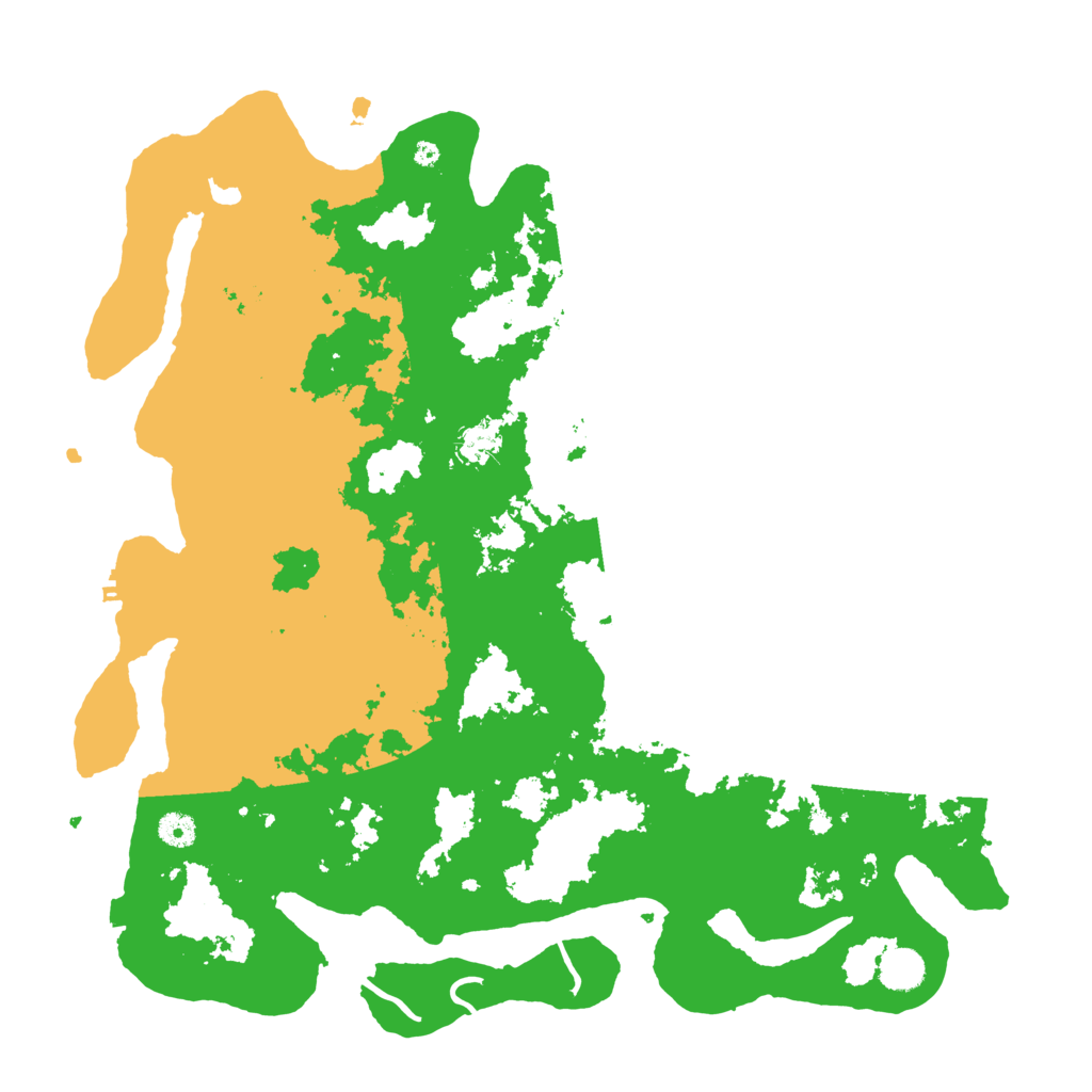 Biome Rust Map: Procedural Map, Size: 4500, Seed: 226301275