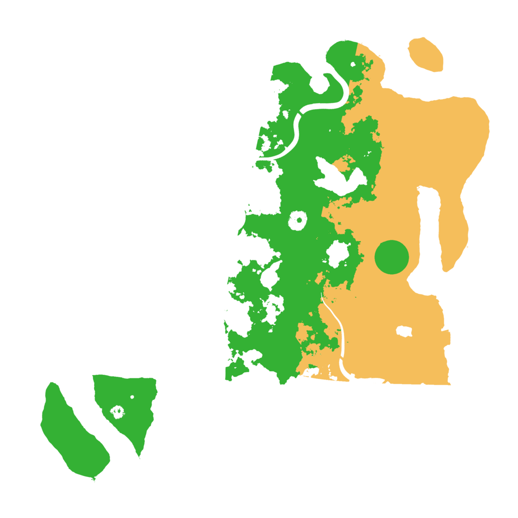 Biome Rust Map: Procedural Map, Size: 4000, Seed: 515900616