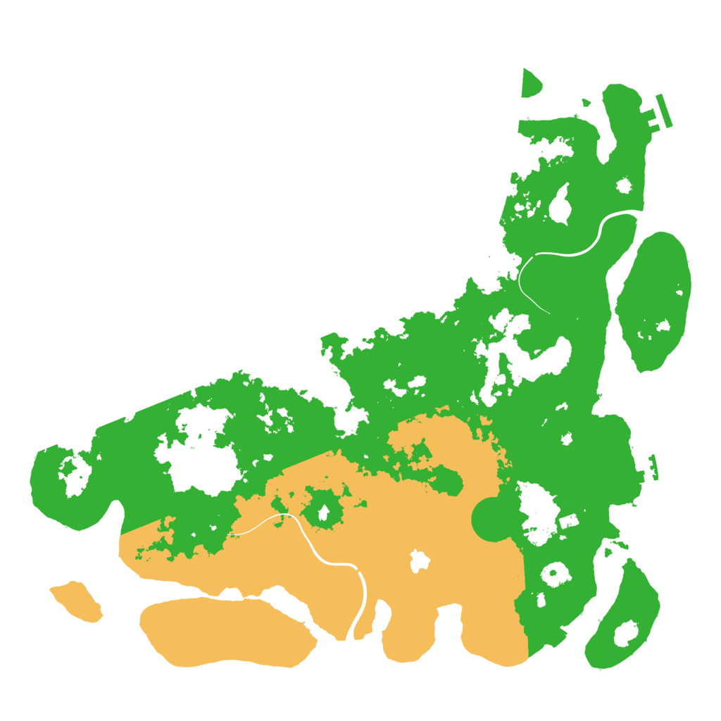 Biome Rust Map: Procedural Map, Size: 4250, Seed: 6569
