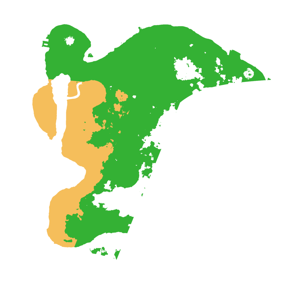 Biome Rust Map: Procedural Map, Size: 3000, Seed: 1625081723