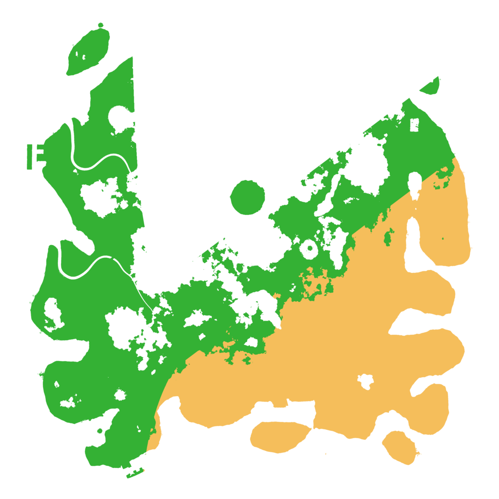 Biome Rust Map: Procedural Map, Size: 4000, Seed: 667190091