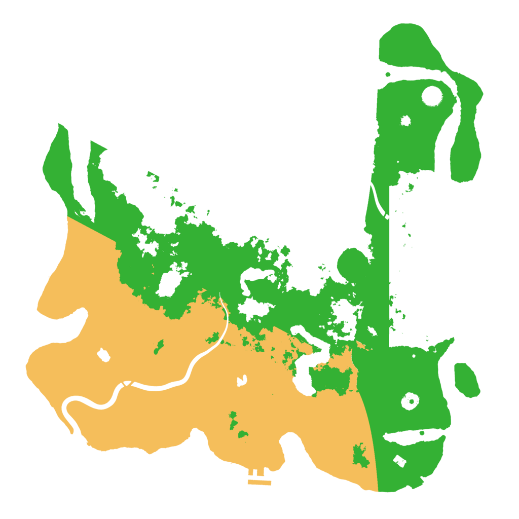Biome Rust Map: Procedural Map, Size: 4500, Seed: 1928374