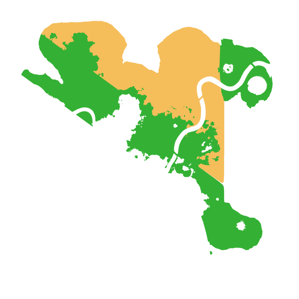 Biome Rust Map: Procedural Map, Size: 3020, Seed: 246443531