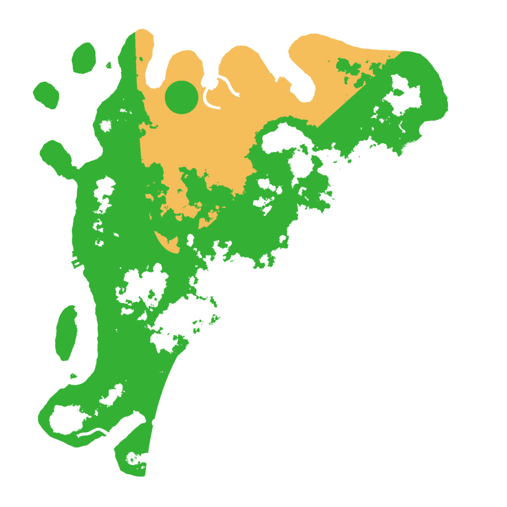 Biome Rust Map: Procedural Map, Size: 4000, Seed: 1586159808