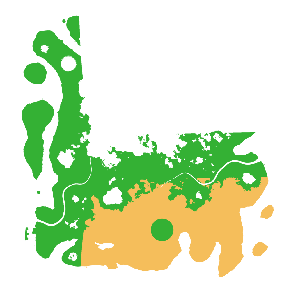 Biome Rust Map: Procedural Map, Size: 3500, Seed: 1606638523