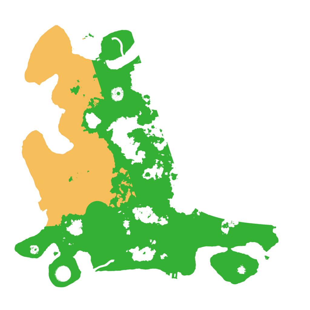 Biome Rust Map: Procedural Map, Size: 3500, Seed: 1155992816