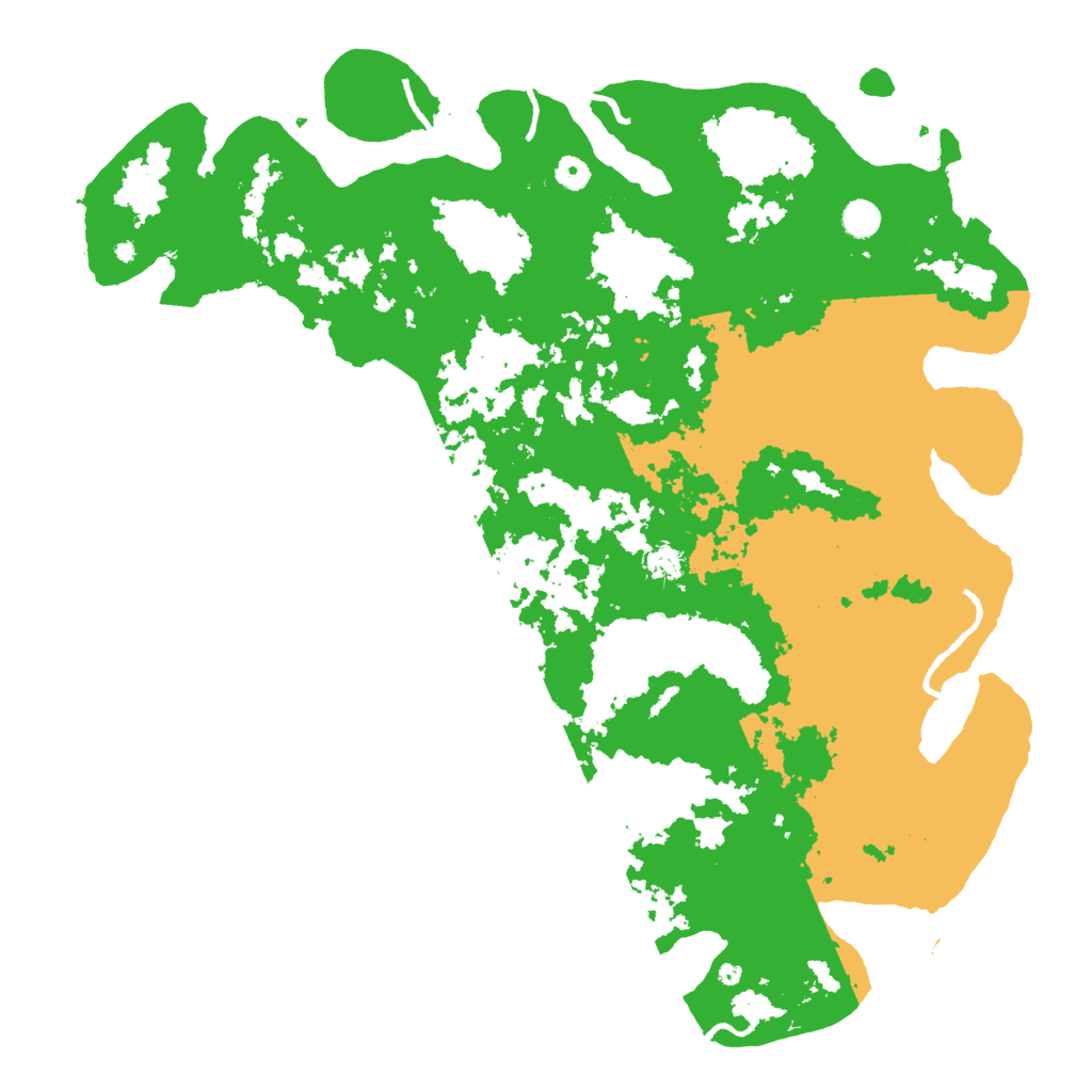 Biome Rust Map: Procedural Map, Size: 5000, Seed: 1192111742