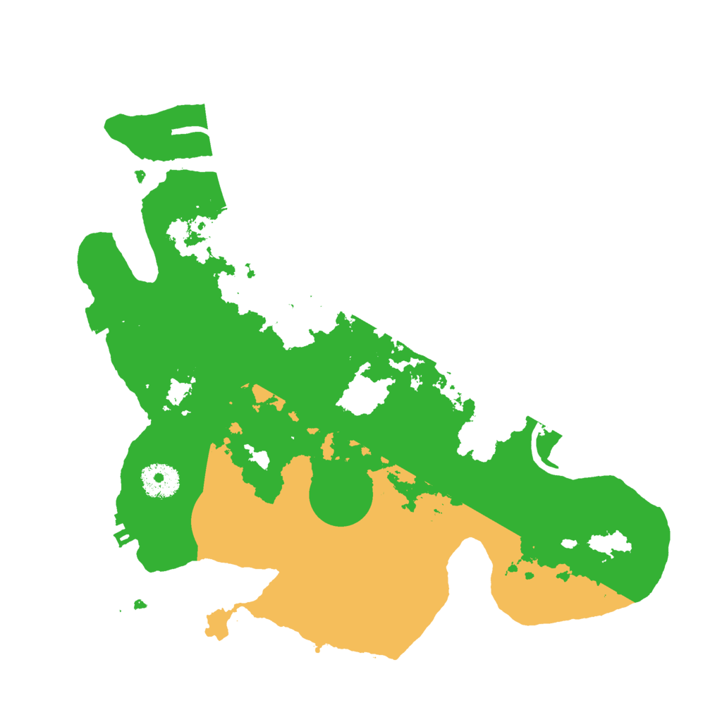 Biome Rust Map: Procedural Map, Size: 3000, Seed: 56890