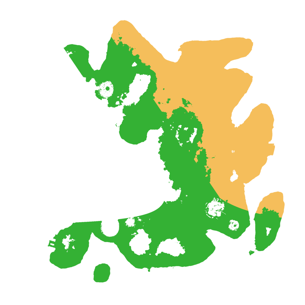 Biome Rust Map: Procedural Map, Size: 3000, Seed: 4058967