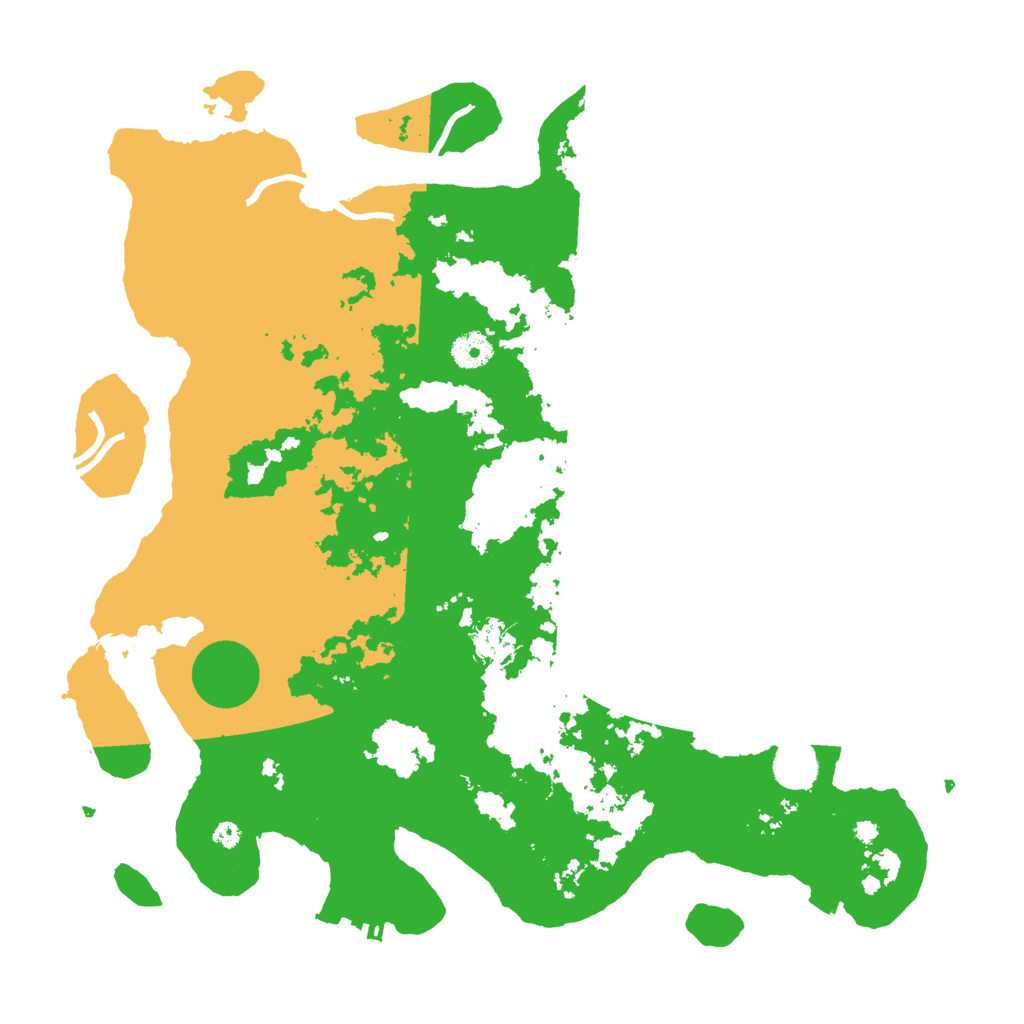 Biome Rust Map: Procedural Map, Size: 4000, Seed: 338226461