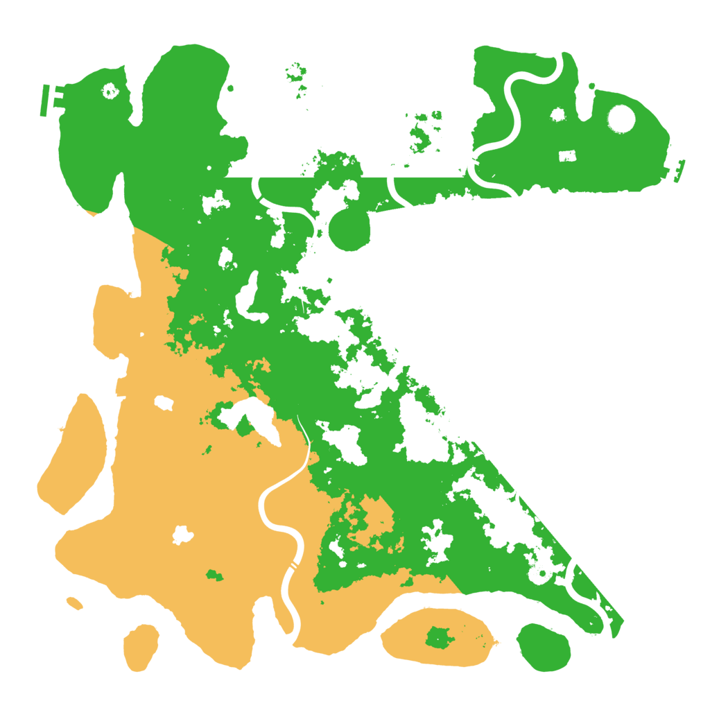 Biome Rust Map: Procedural Map, Size: 4500, Seed: 1865629014