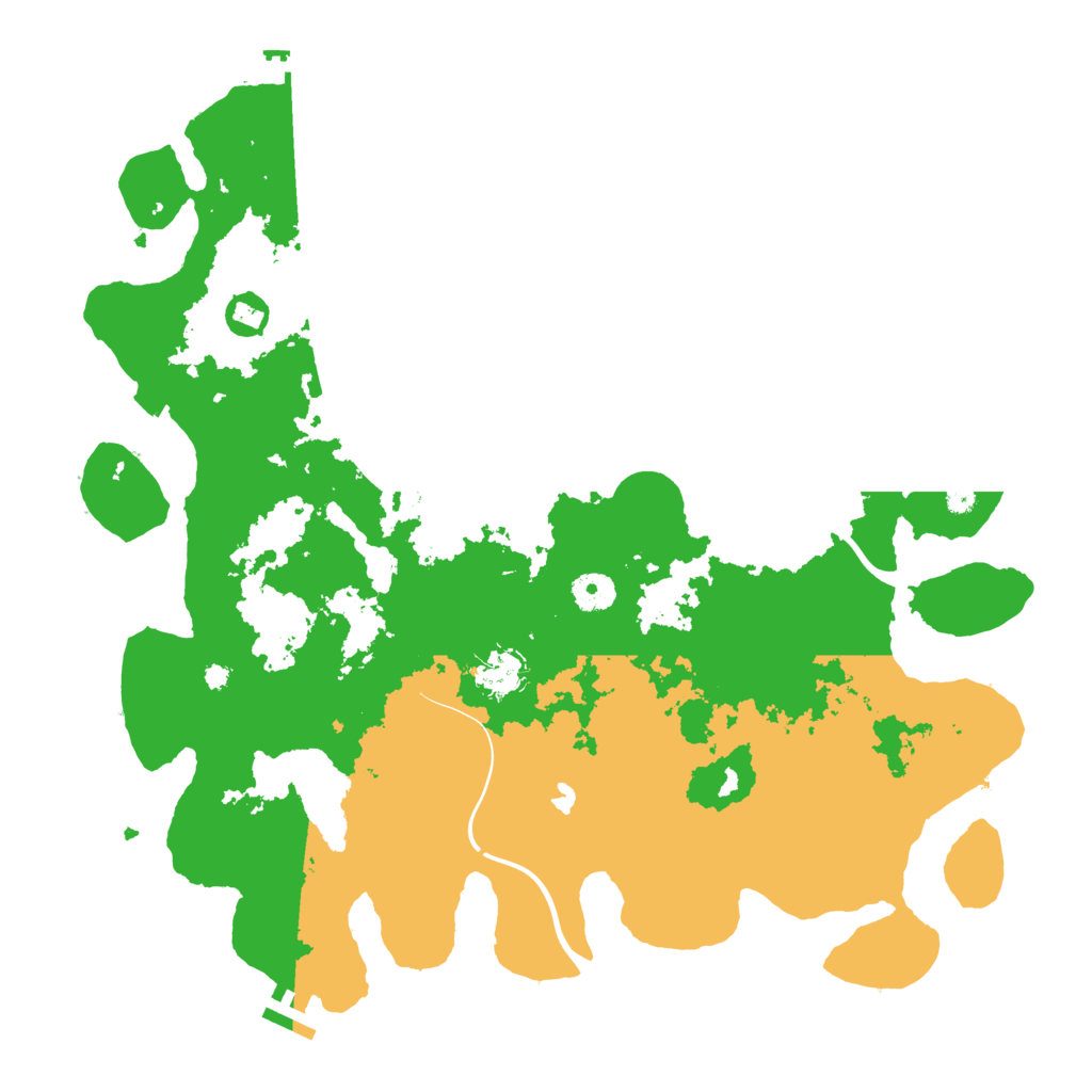 Biome Rust Map: Procedural Map, Size: 4000, Seed: 101123871