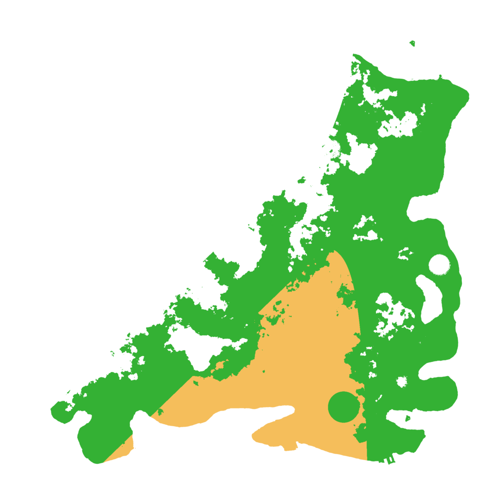 Biome Rust Map: Procedural Map, Size: 4250, Seed: 849536612