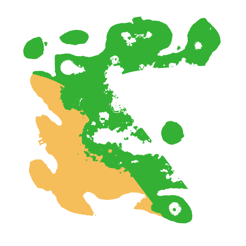 Biome Rust Map: Procedural Map, Size: 3000, Seed: 41663695