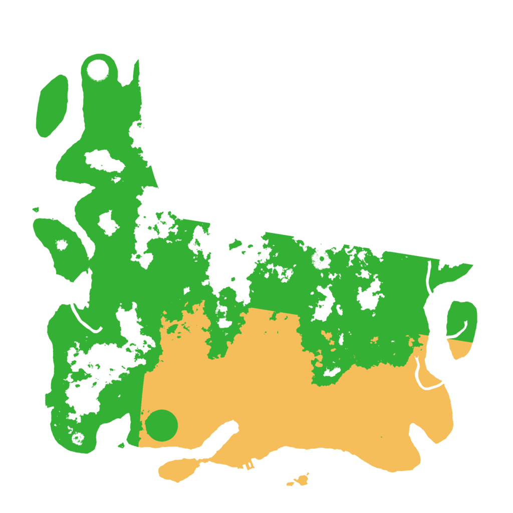 Biome Rust Map: Procedural Map, Size: 4250, Seed: 43984211