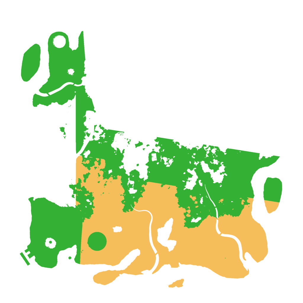Biome Rust Map: Procedural Map, Size: 4250, Seed: 43984211