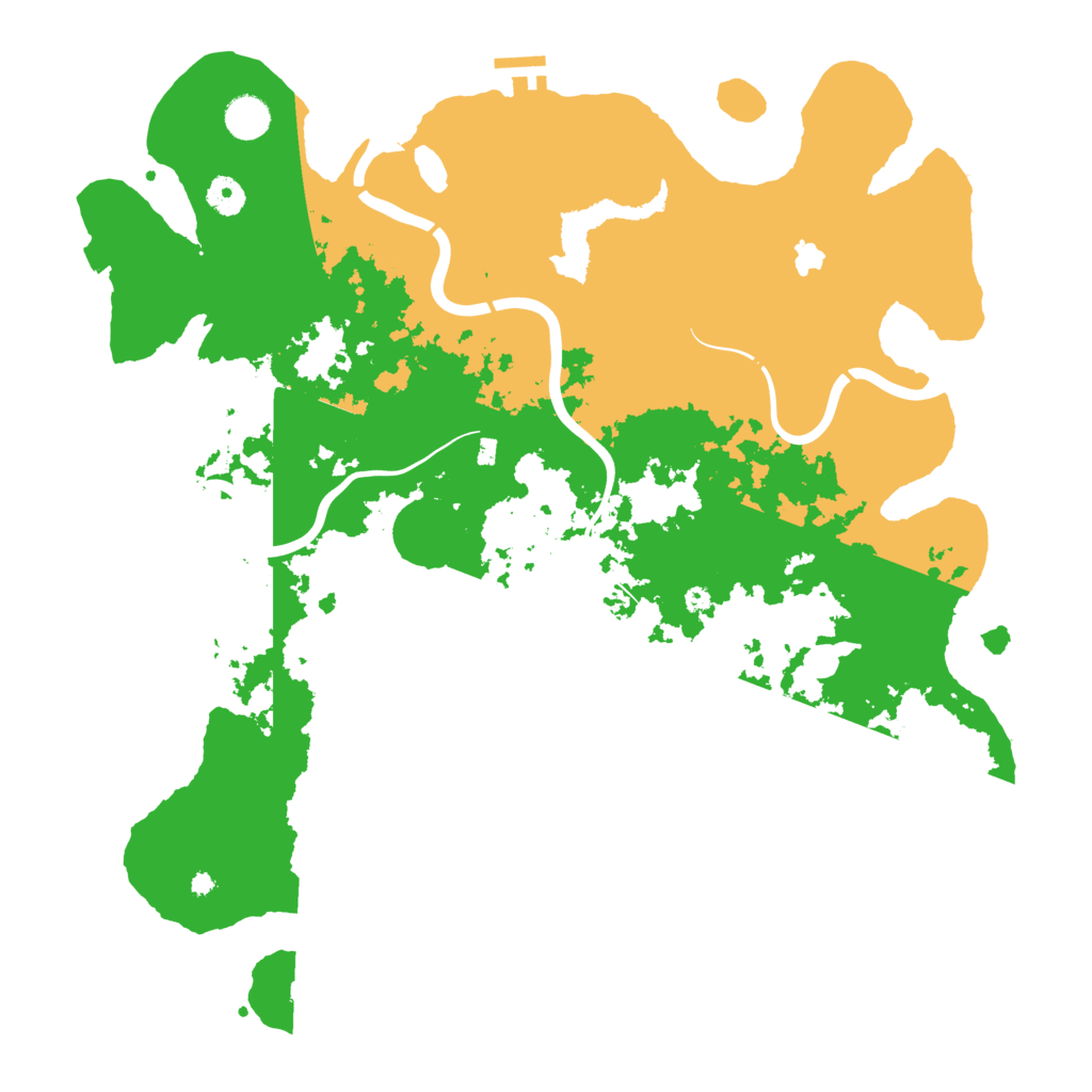Biome Rust Map: Procedural Map, Size: 4300, Seed: 26112023