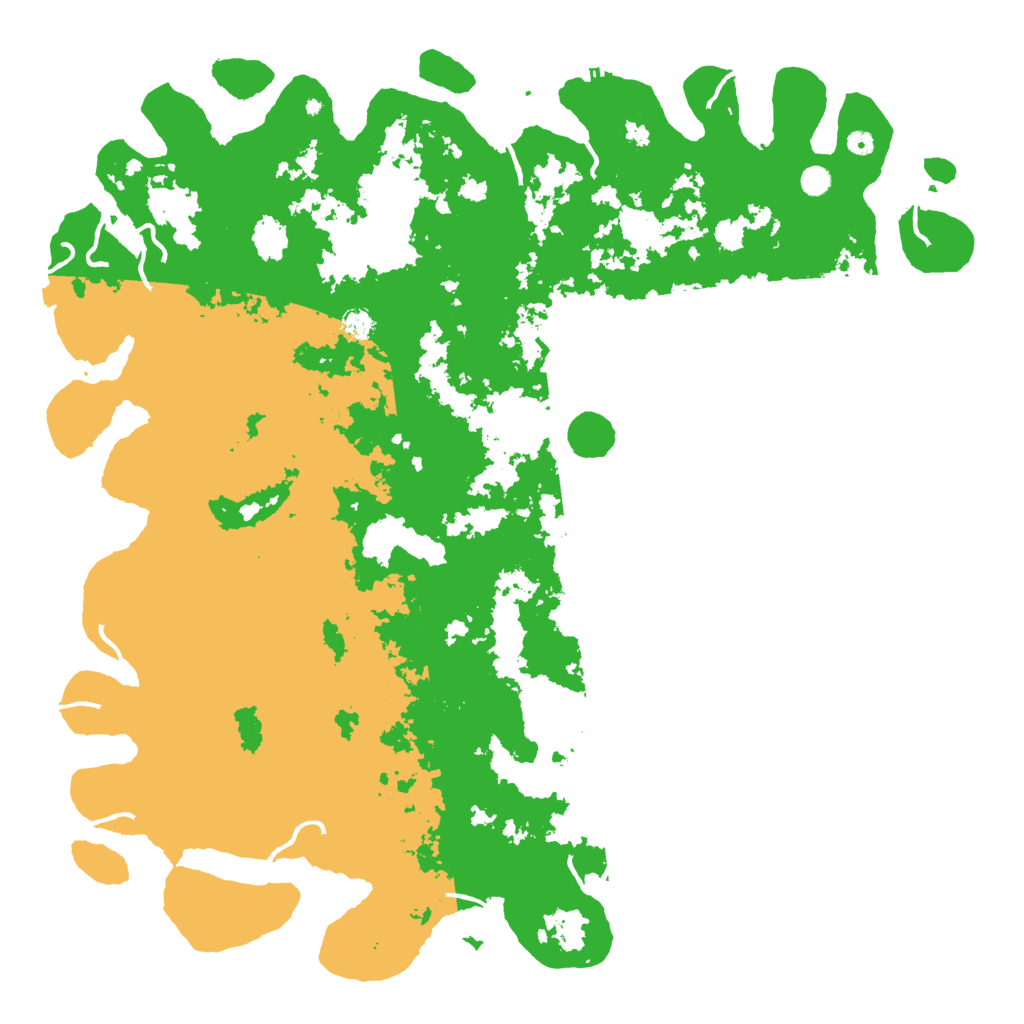 Biome Rust Map: Procedural Map, Size: 6000, Seed: 27353469