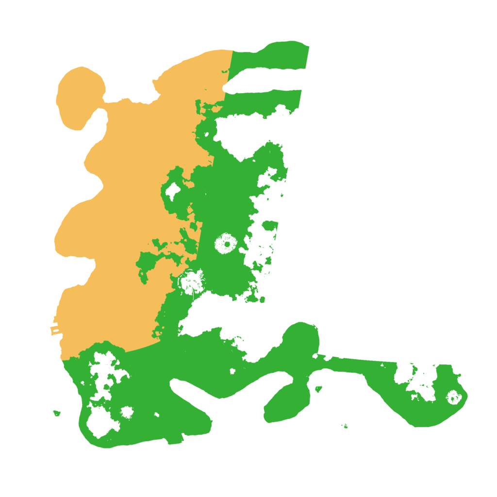 Biome Rust Map: Procedural Map, Size: 3600, Seed: 986424