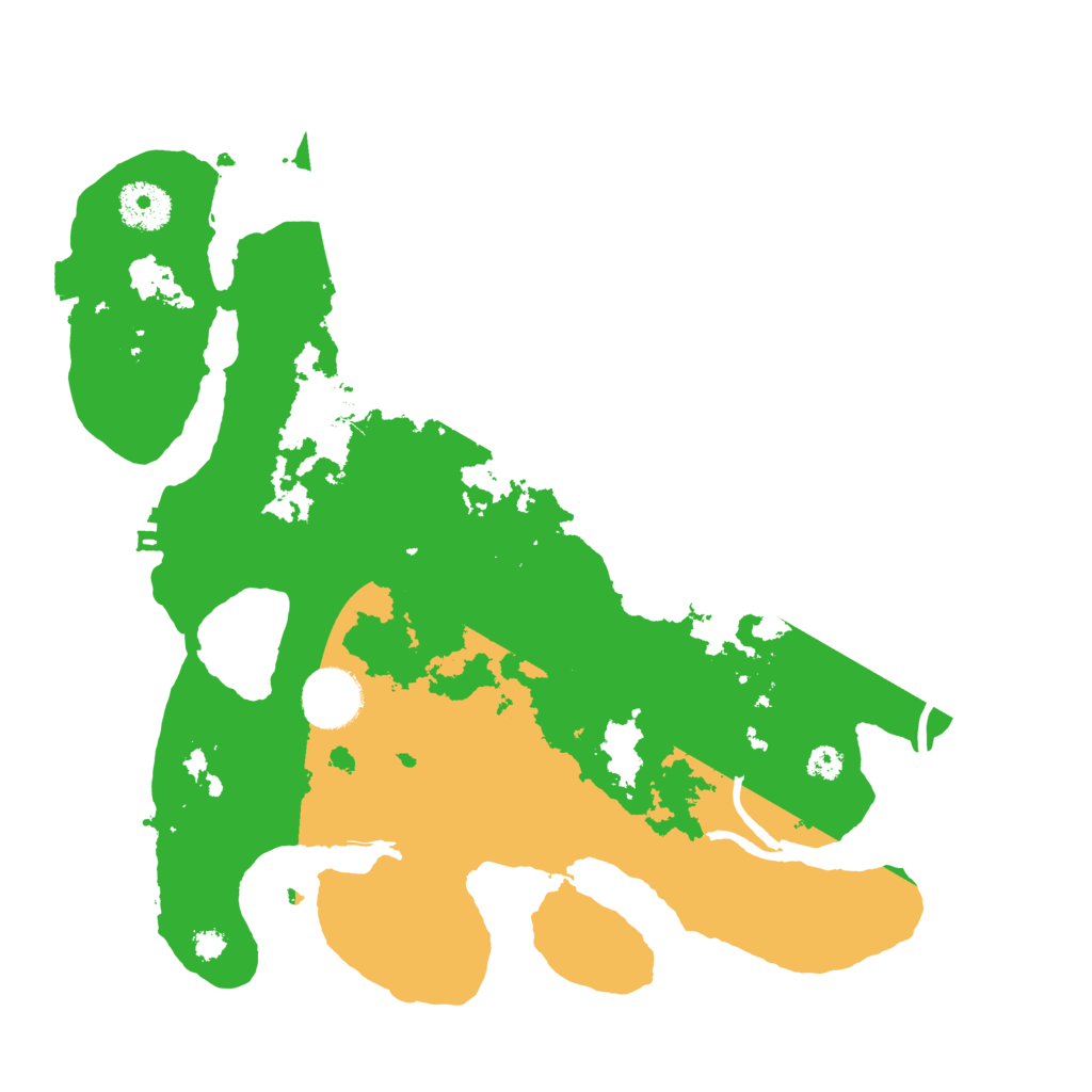 Biome Rust Map: Procedural Map, Size: 3250, Seed: 2079115139