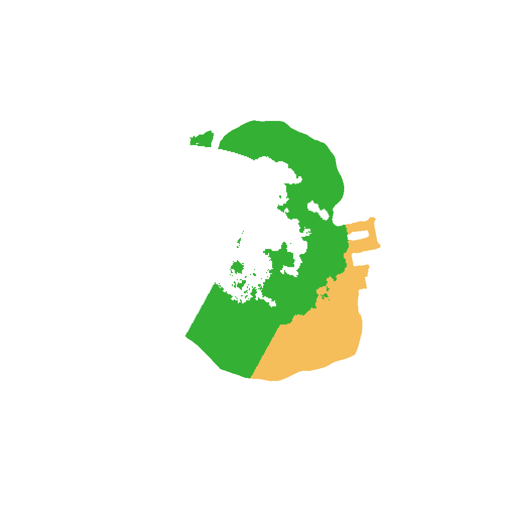 Biome Rust Map: Procedural Map, Size: 1000, Seed: 3214