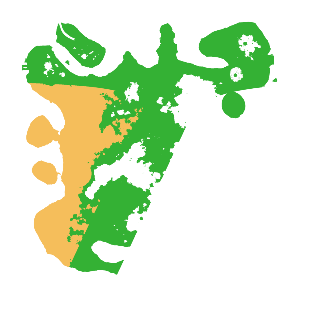 Biome Rust Map: Procedural Map, Size: 3500, Seed: 147465498