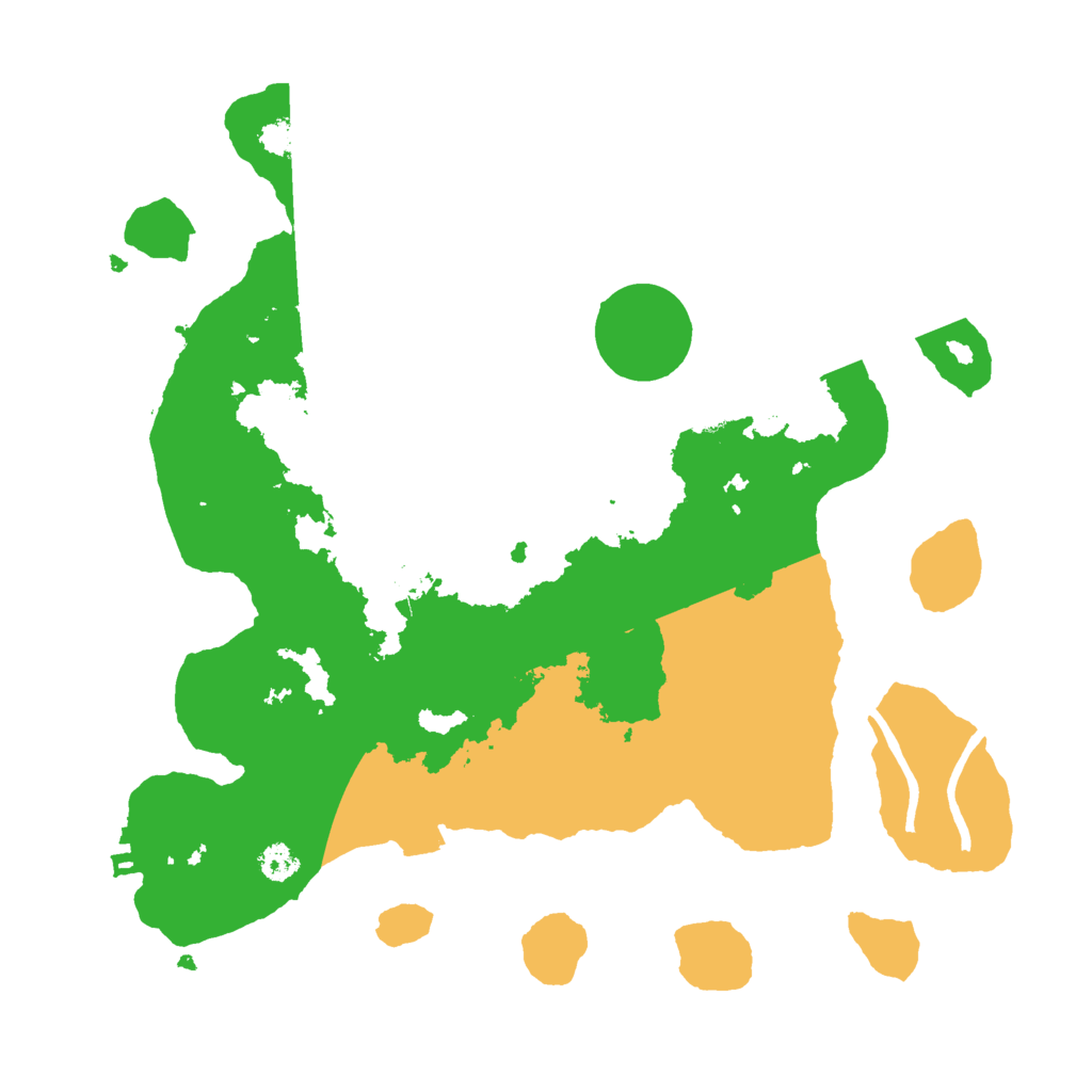 Biome Rust Map: Procedural Map, Size: 3000, Seed: 1260087709