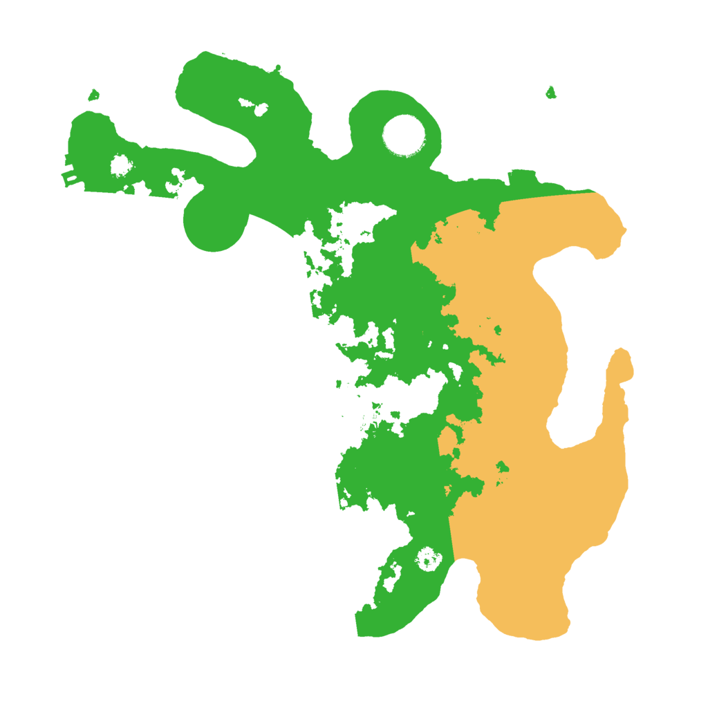 Biome Rust Map: Procedural Map, Size: 3000, Seed: 11914