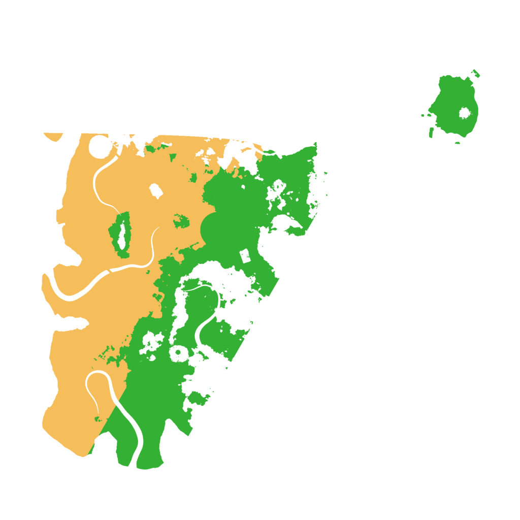 Biome Rust Map: Procedural Map, Size: 4200, Seed: 47200723