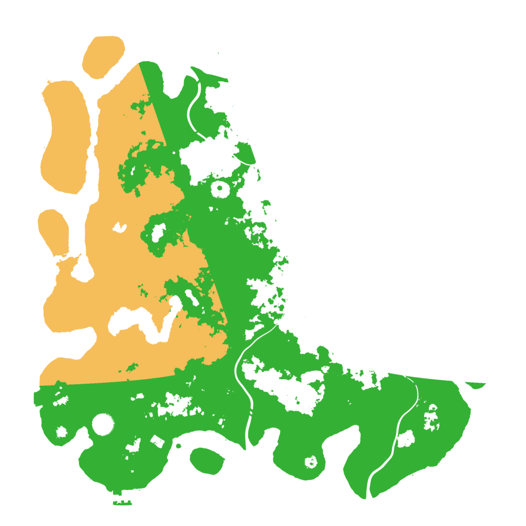 Biome Rust Map: Procedural Map, Size: 4250, Seed: 20633