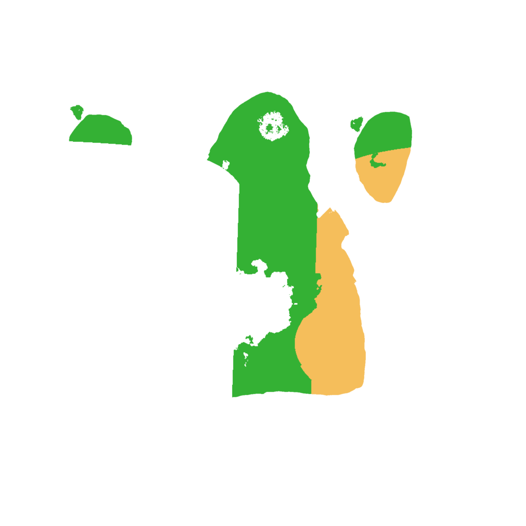 Biome Rust Map: Procedural Map, Size: 1900, Seed: 149466779
