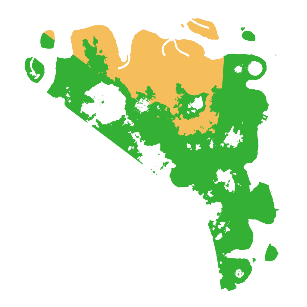 Biome Rust Map: Procedural Map, Size: 3800, Seed: 84560736