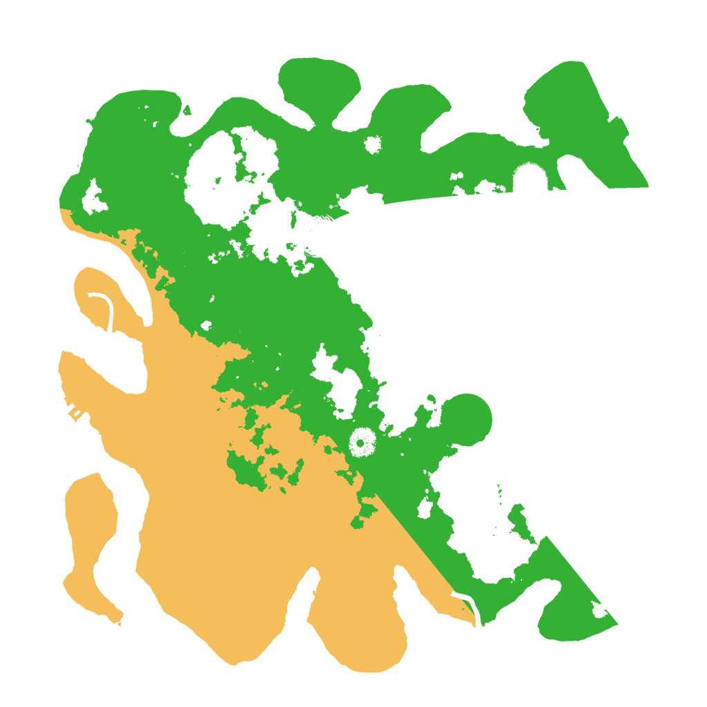 Biome Rust Map: Procedural Map, Size: 3700, Seed: 737503961