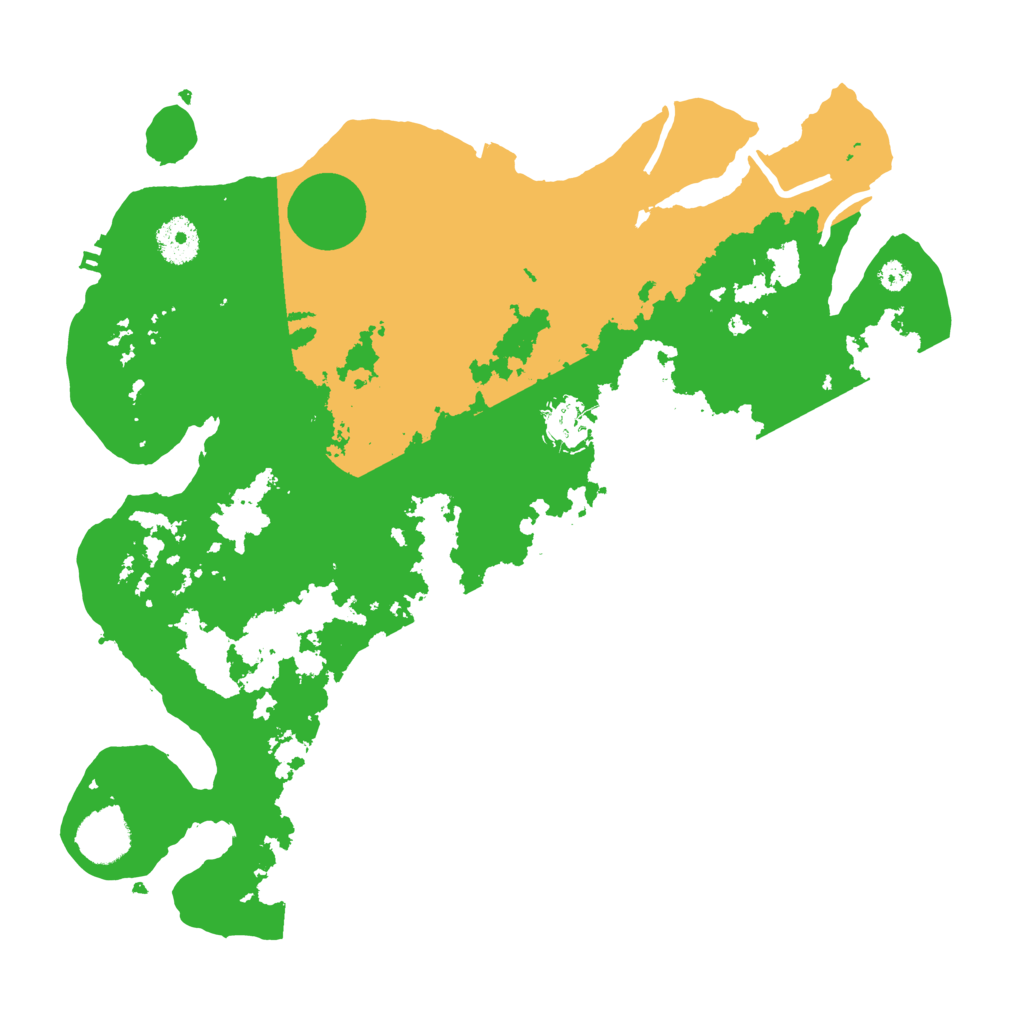 Biome Rust Map: Procedural Map, Size: 3500, Seed: 1583118320