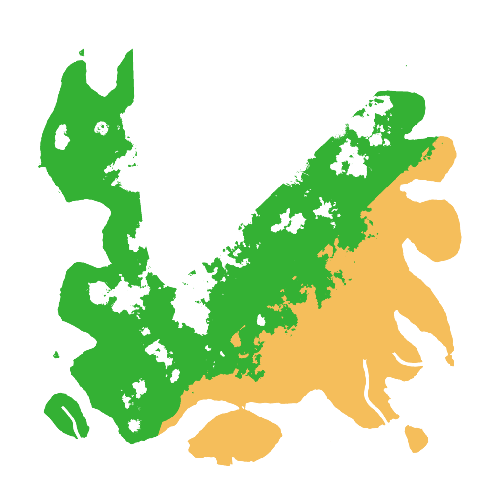 Biome Rust Map: Procedural Map, Size: 3700, Seed: 1325757880