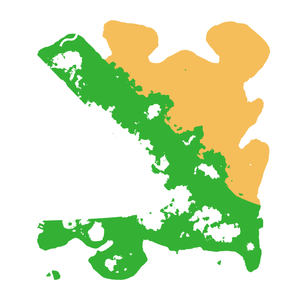 Biome Rust Map: Procedural Map, Size: 3500, Seed: 824483829
