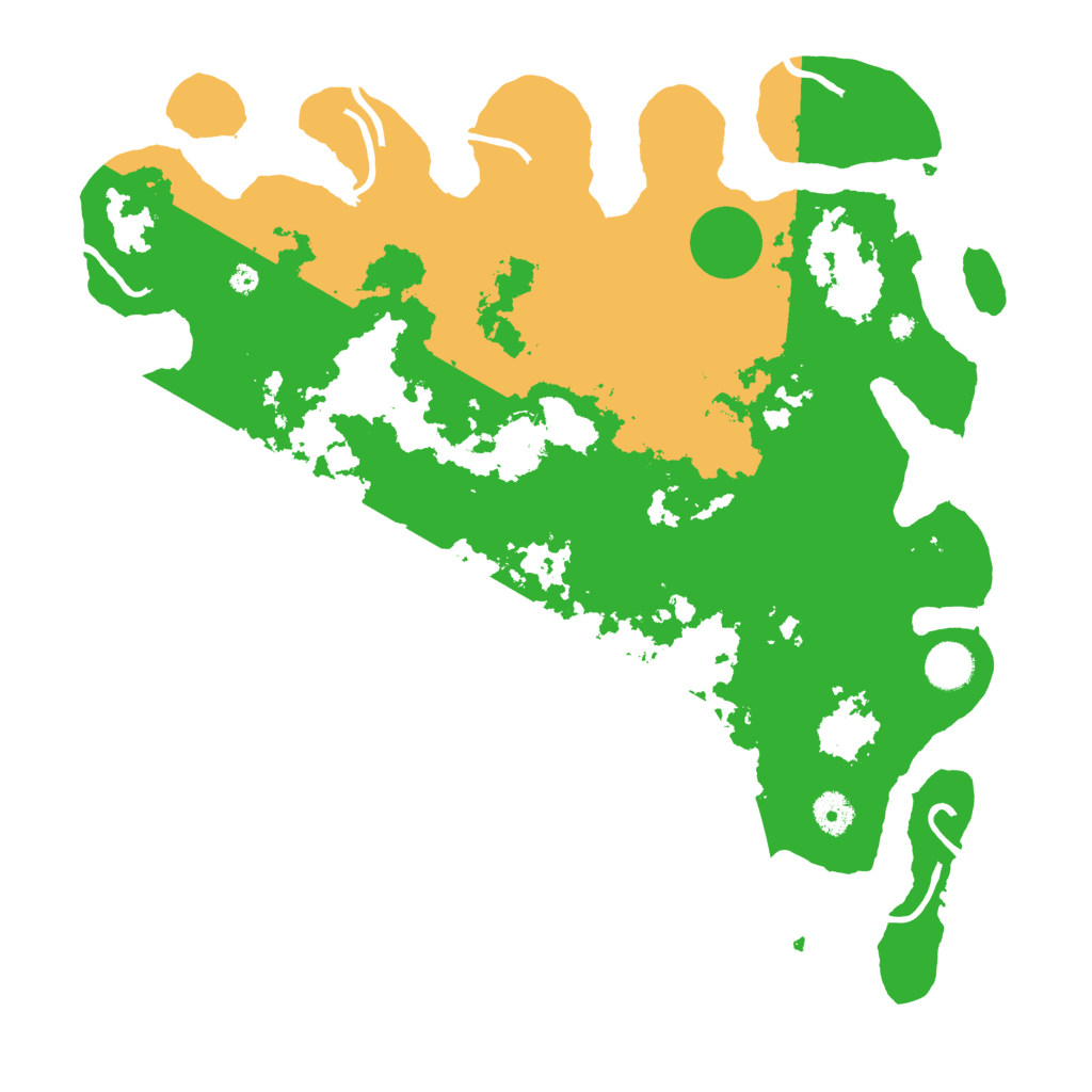 Biome Rust Map: Procedural Map, Size: 4000, Seed: 37279314