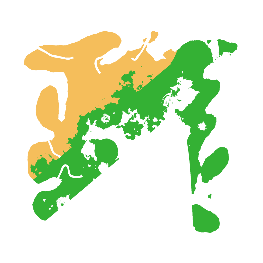 Biome Rust Map: Procedural Map, Size: 3000, Seed: 8188