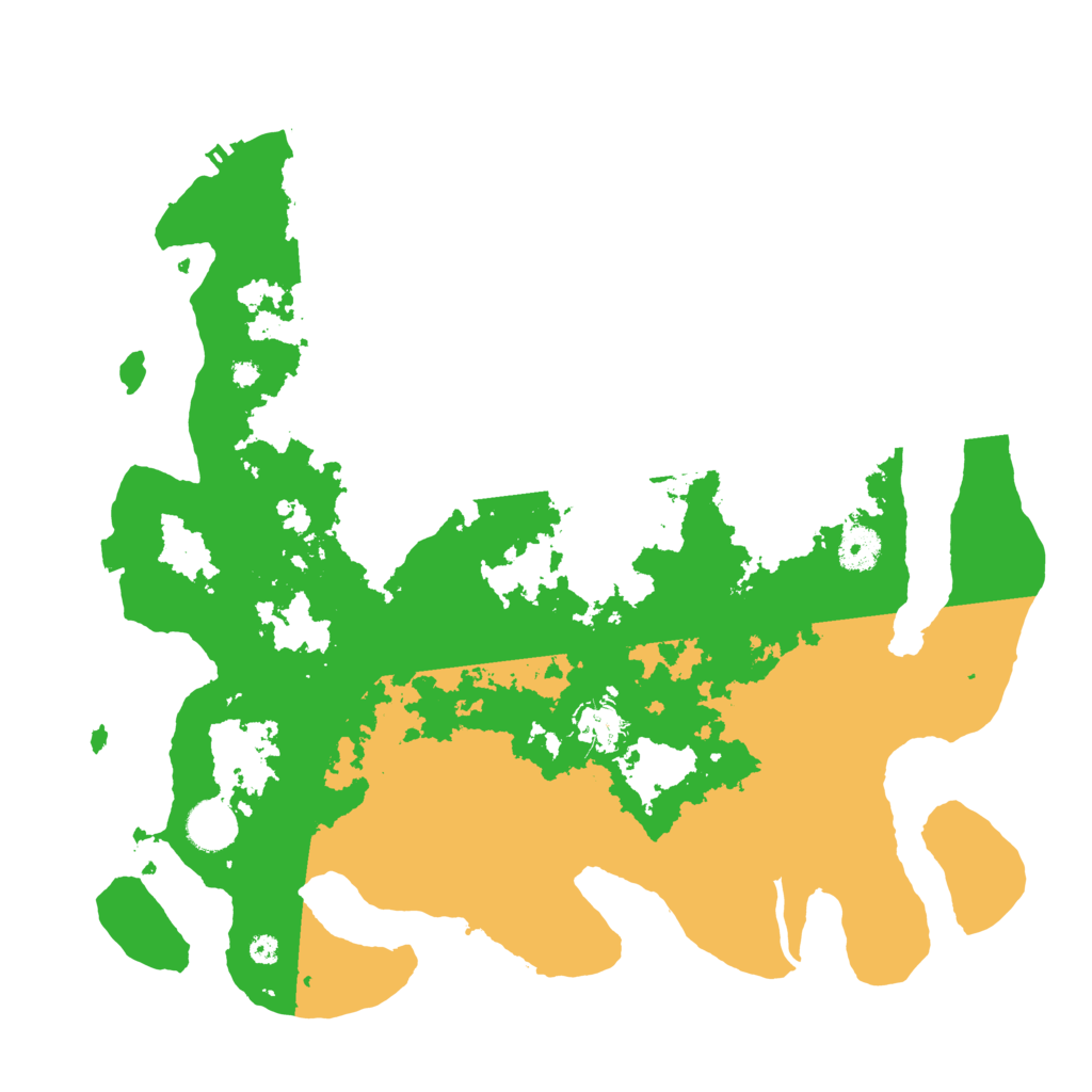 Biome Rust Map: Procedural Map, Size: 3800, Seed: 88721718