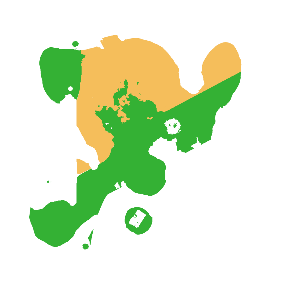 Biome Rust Map: Procedural Map, Size: 2000, Seed: 1583118320