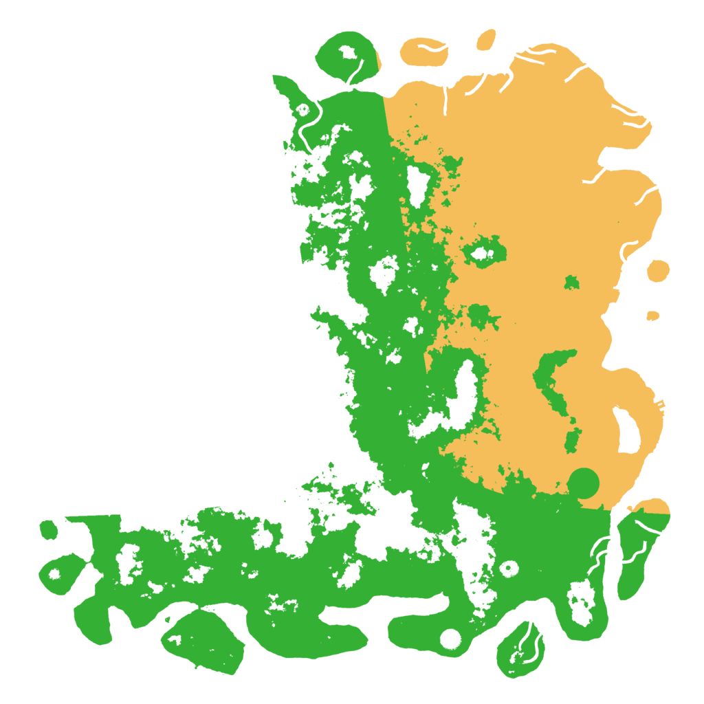 Biome Rust Map: Procedural Map, Size: 6000, Seed: 972812899