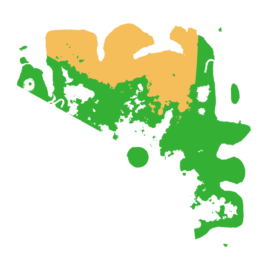 Biome Rust Map: Procedural Map, Size: 3500, Seed: 682765288