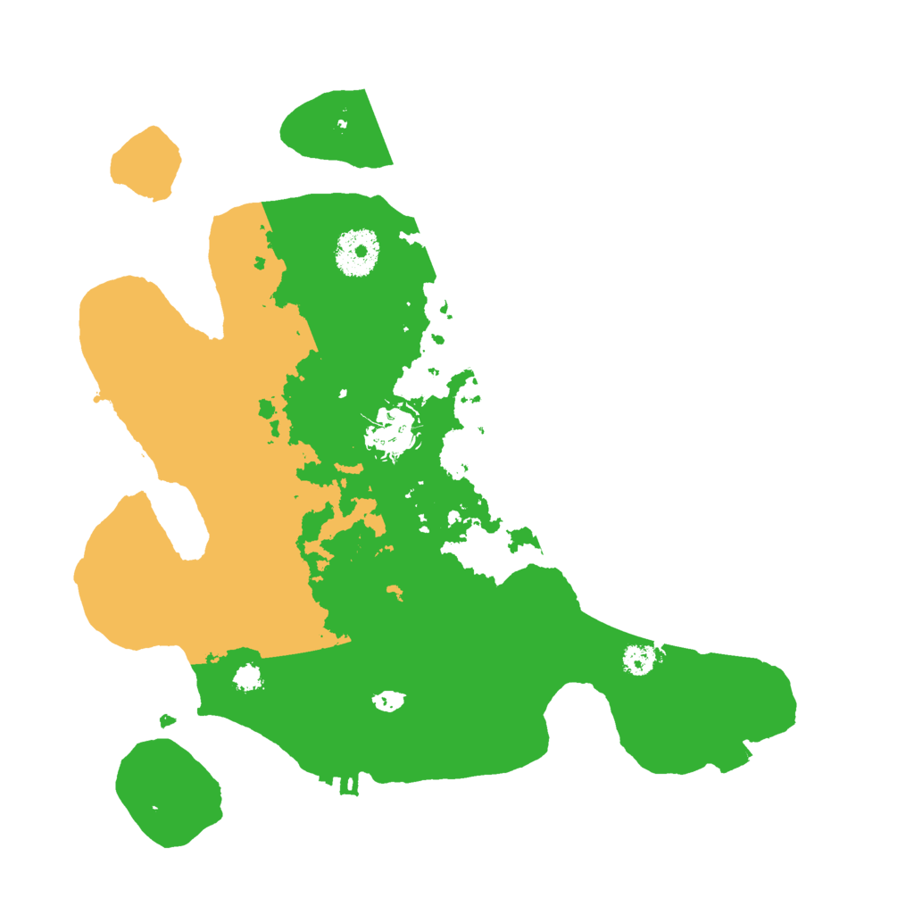 Biome Rust Map: Procedural Map, Size: 3000, Seed: 31252422