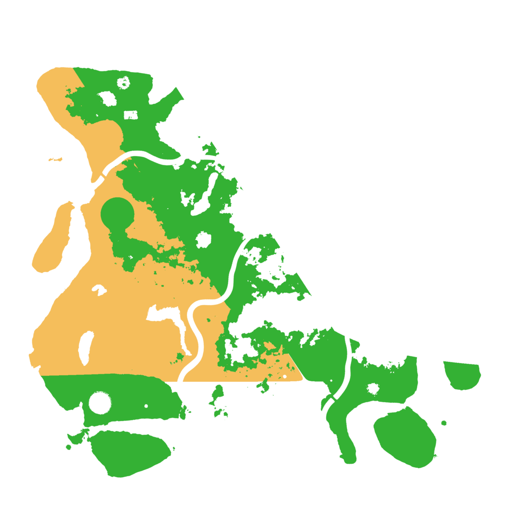 Biome Rust Map: Procedural Map, Size: 4000, Seed: 71097183