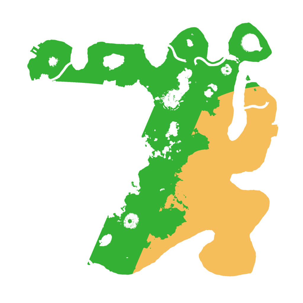 Biome Rust Map: Procedural Map, Size: 3000, Seed: 306144732