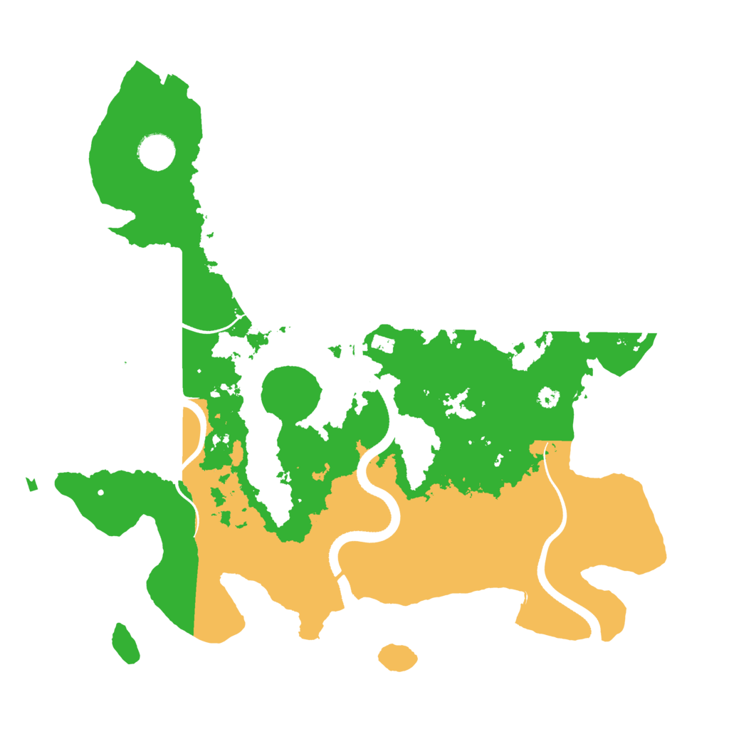 Biome Rust Map: Procedural Map, Size: 3500, Seed: 367933902
