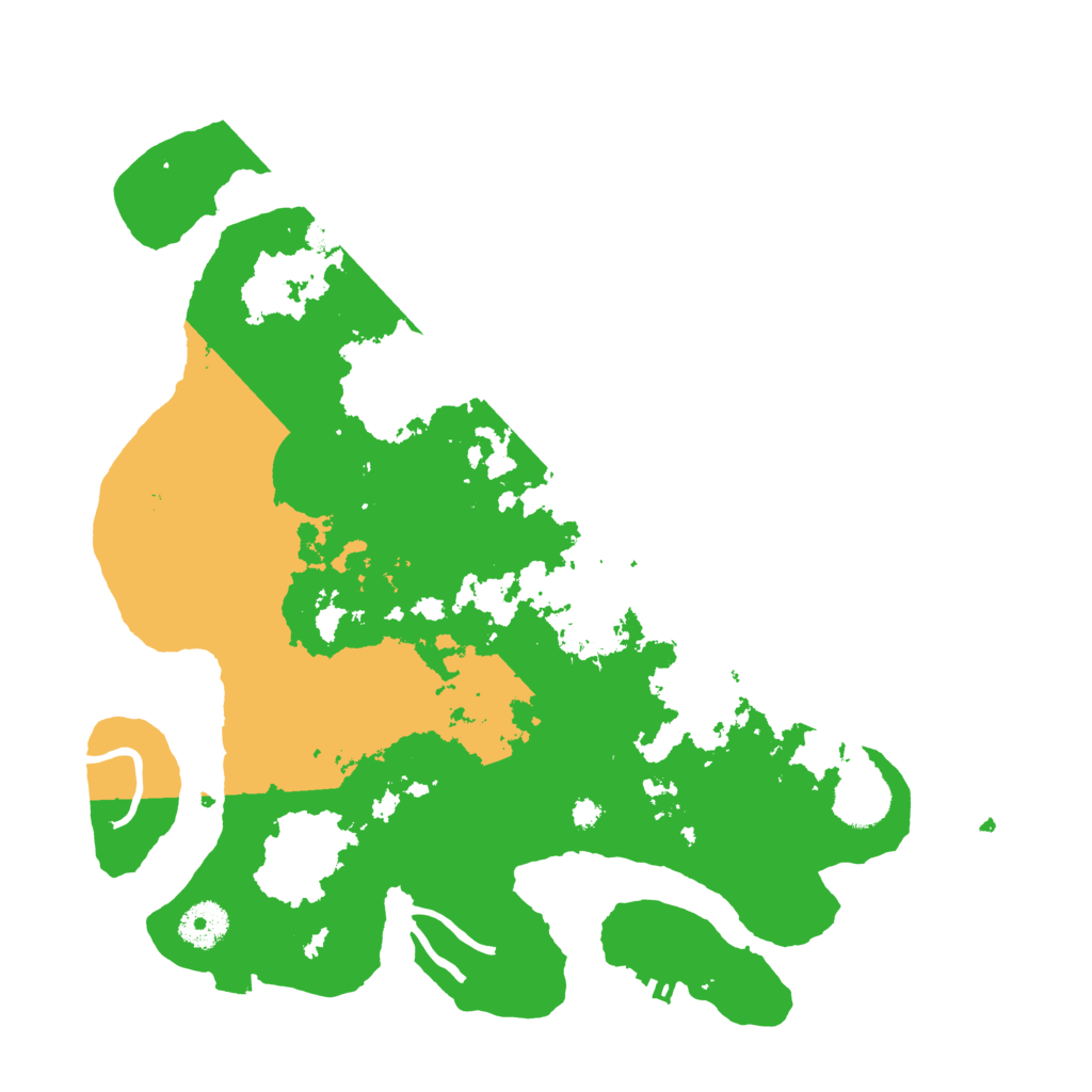 Biome Rust Map: Procedural Map, Size: 3500, Seed: 87549782