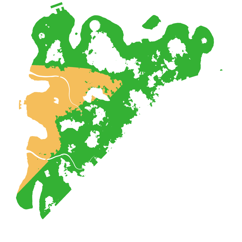 Biome Rust Map: Procedural Map, Size: 4000, Seed: 1815969732