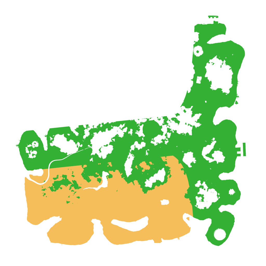 Biome Rust Map: Procedural Map, Size: 4000, Seed: 55290643